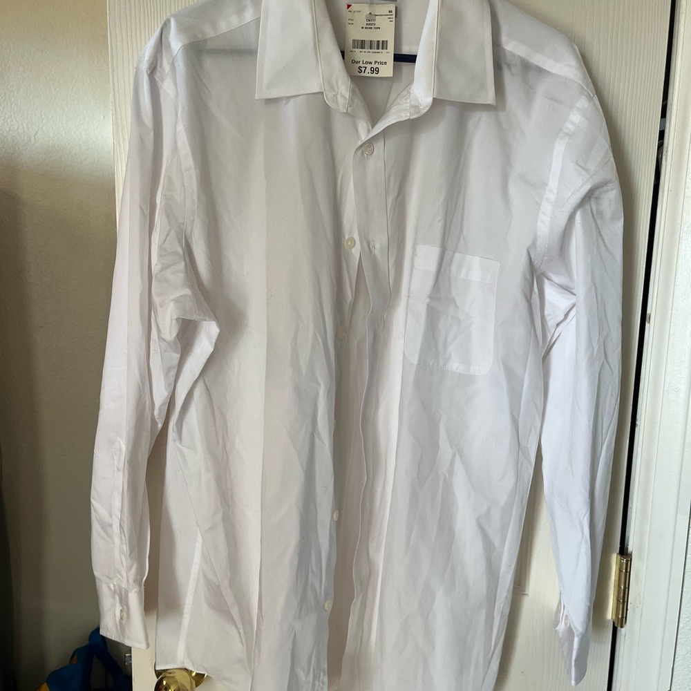 CROFT & BORROW white long sleeve sz xl